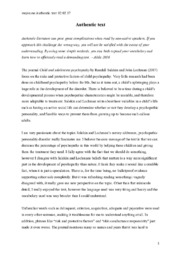 Authentic text | Engelsk Oppgave