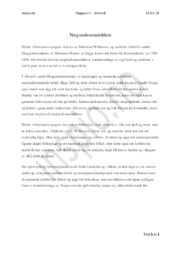 Nasjonalromantikken | Analyse