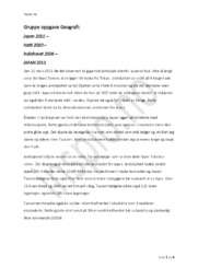 Naturkatastrofe oppgave | Japan, Haiti, Indiahavet