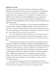 Middelalderen 500-1500 | Renassanse & humanisme