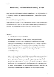 Arbeidsledighet – Innlevering i Samfunnsøkonomi