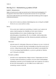 Markedsføring & Ledelse | Kapittel 4 – Situasjonsanalyse