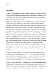 «Falken» av Giovanni Boccaccio | Analyse