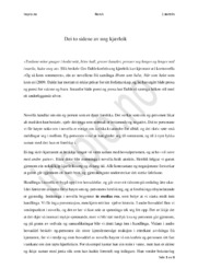 «Og så kom sommeren» | Analyse | Gro Dahle