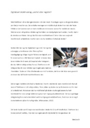 Digitalisert skolehverdag, positivt eller negativt?