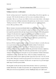 Tydelege arr på neven | Analyse | Jon Fosse