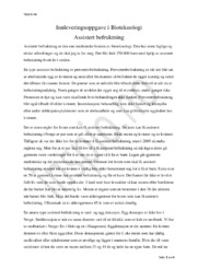 Bioteknologi Assistert befruktning | Innleveringsoppgave
