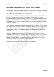 Islendingsagaen | Analyse | Gunnlaug Ormstunge