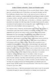 Årsaker til første verdenskrig – Krigen som forandret verden