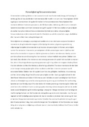 Personlighet og forsvarsmekanisme | Psykologi