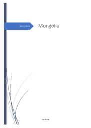Mongolia Geografi