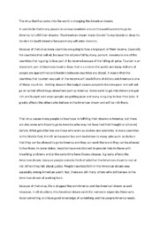 The virus | American dream