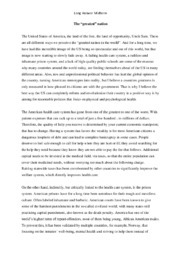 The greatest nation | Engelsk oppgave