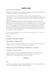 Kairos | Den retoriske situasjonen | Analyse