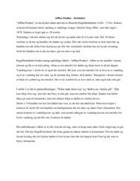 Afften Psalme | Korttekst