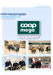 Informasjonsplan | Coop Mega Kolbotn torg