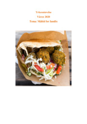 Tema | Måltid for familie | Helse- og sosialfag