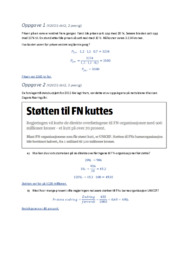 Eksamensoppgaver | Tema | Prosentregning
