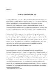 Forebygge kriminalitet blant unge