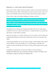 Diktanalyse av, ‘med en buket’ | Henrik Wergeland