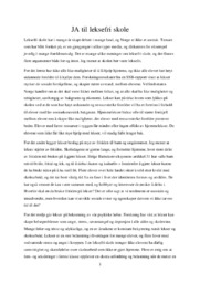 JA til leksefri skole