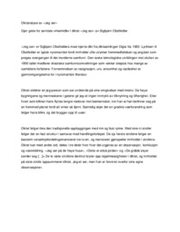 Diktanalyse av ‘Jeg ser’