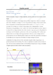 Elastisk pendel | Forsøk