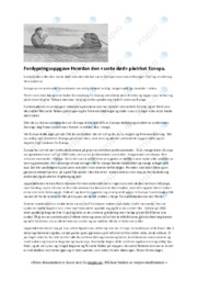 Svartedauden | Oppgave