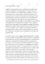 Sosialiseringens forskjeller i tid og sted | Oppgave