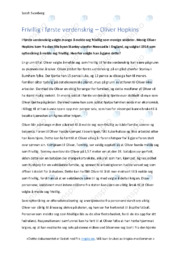 Første verdenskrig | Oppgave