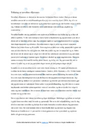 ‘Hjemme’ | Novelleanalyse