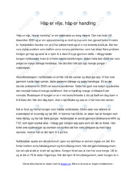 ‘Håp er vilje, håp er handling’ | Analyse