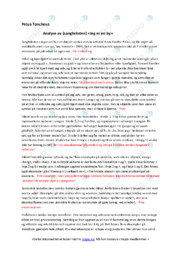‘Jeg er en by’ | Analyse