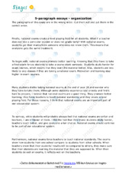 5-paragraph essay | Oppgave