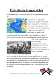 ‘From slavery to equal rights’ | Essay