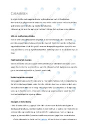 Cubakrisen | Oppgave