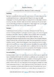 Sentrale årsaker bak utbruddet av andre verdenskrig | Oppgave