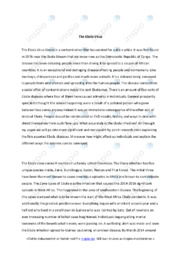 The Ebola Virus | Oppgave