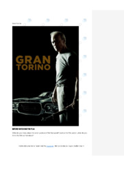 Gran Torino | Oppgave