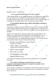 Etter den franske revolusjon | Oppgave