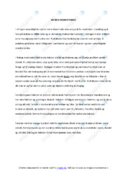 En god samvittighet | Kortsvar