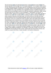 Stolen Generations | Analyse