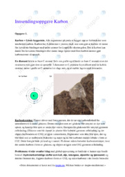 Karbon, Livets byggestein | Oppgave i Naturfag