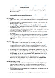 Menneskets psykologiske utvikling | Oppgave i Psykologi