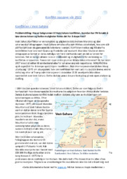 Konflikten i Vest-Sahara | Analyse
