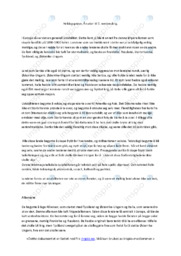 Årsaker til 1. Verdenskrig | Oppgave i Historie