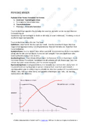Psykiske kriser | Oppgave i Socialkunnskap