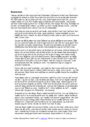 Snøvennen | Selvskrevet fortelling