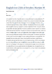 Solving The Conflict in Northern Ireland & Oliver Twist | Oppgave