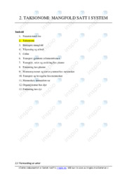 Taksonomi, mangfold satt I system | Oppgave i biologi